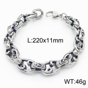 Vintage Geometry Bracelet Men's Stainless Steel Special Bracelets - KB168256-KJX