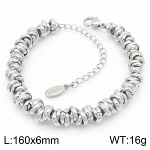 Stainless steel handmade bracelet - KB185005-Z