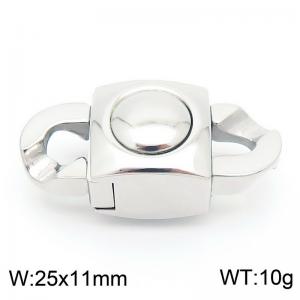 Silver Color Stainless Steel Clasp - KLJ8788-Z