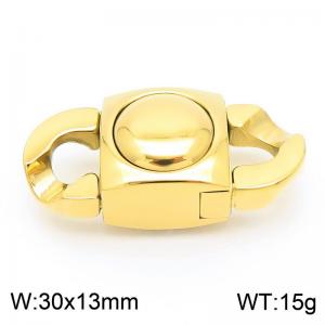 Gold Color Stainless Steel Clasp - KLJ8795-Z