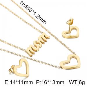 SS Jewelry Set(Most Women)（ Mother's Day） - KS138343-KLX